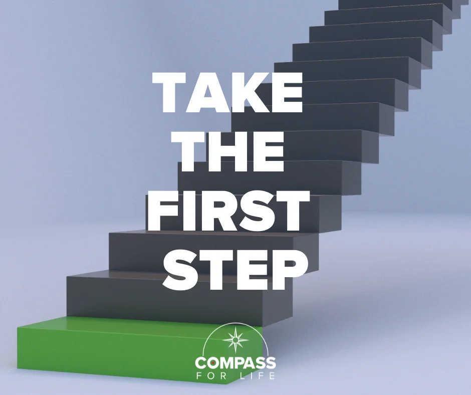 take the first step