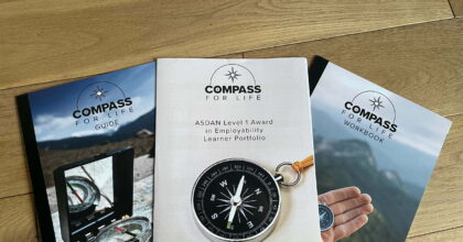 Compass For Life printed guides loading=